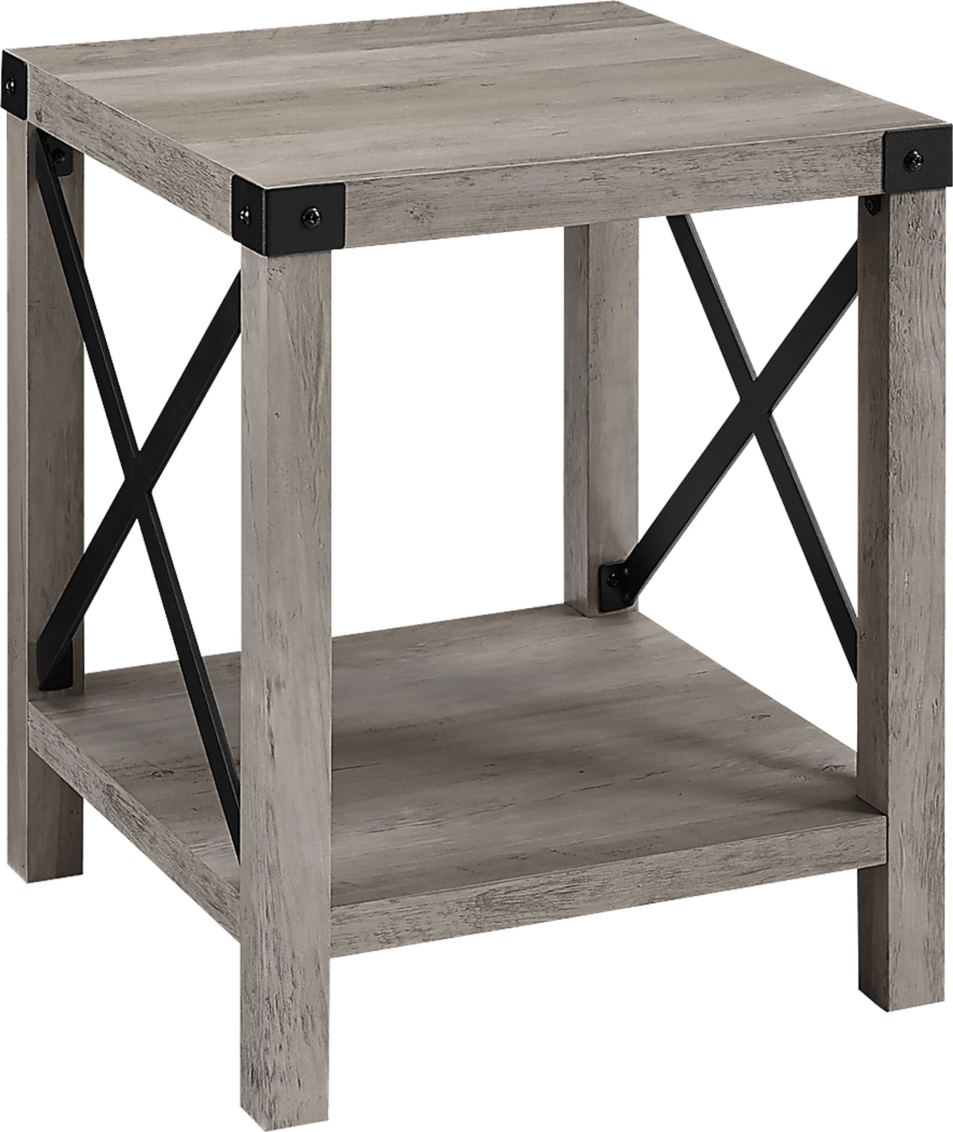 Shamblin Gray End Table - Image 1