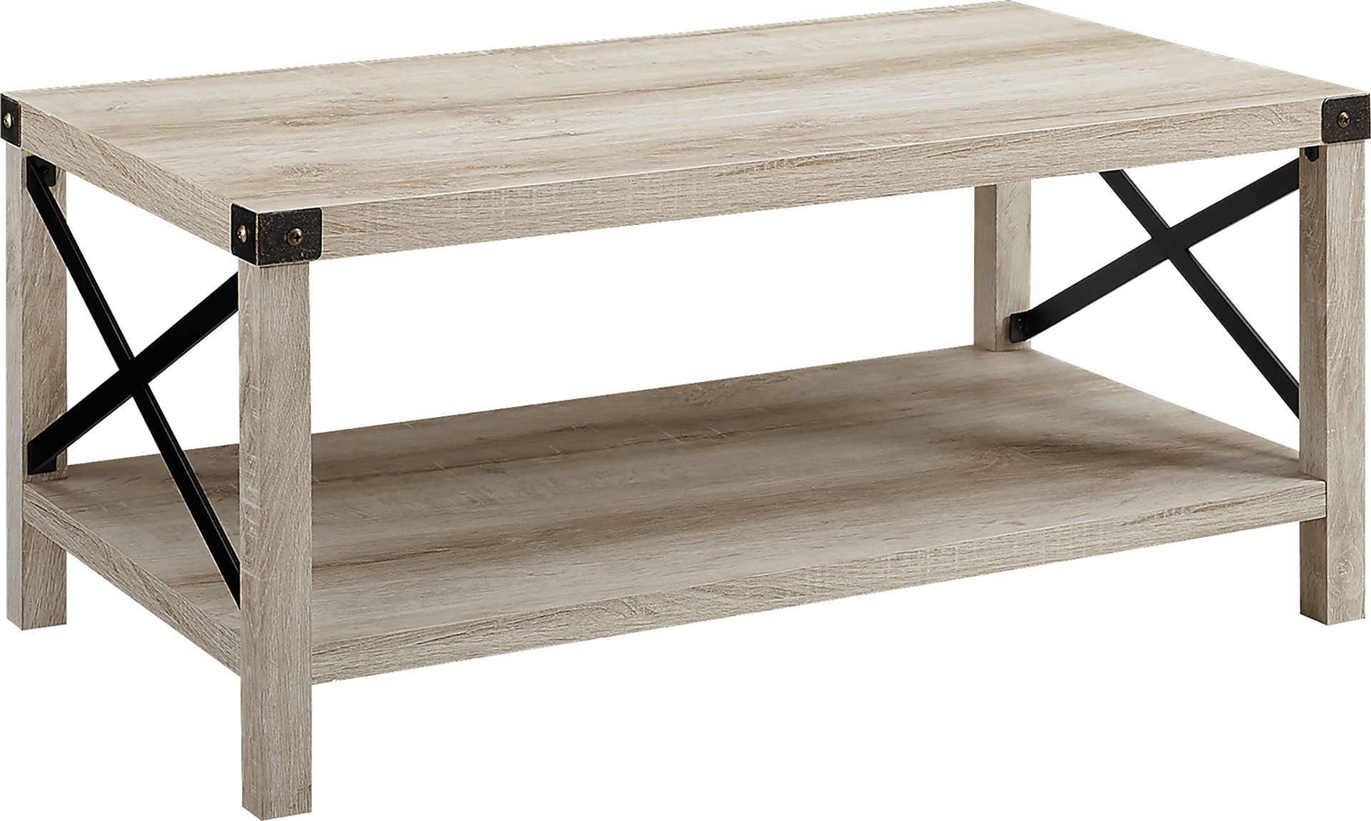 Shamblin White Cocktail Table - Image 1