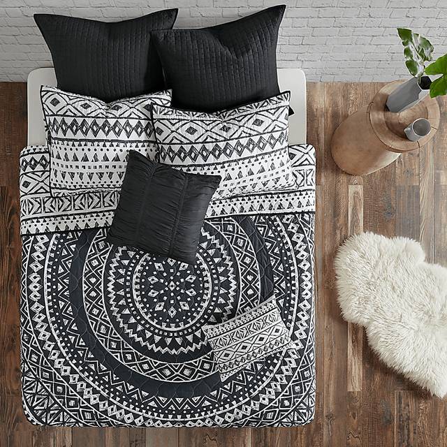 Shamilar Black 7 Pc King/California King Coverlet Set - Thumbnail - Image 11