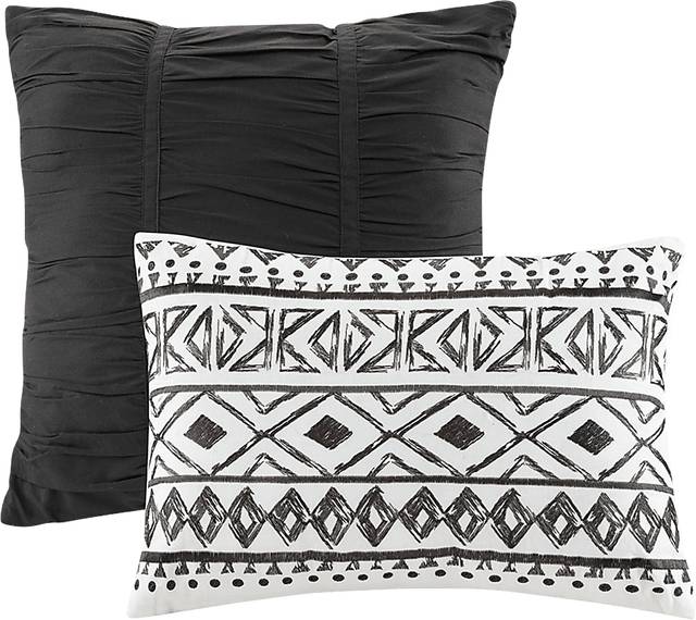 Shamilar Black 7 Pc King/California King Coverlet Set - Thumbnail - Image 2