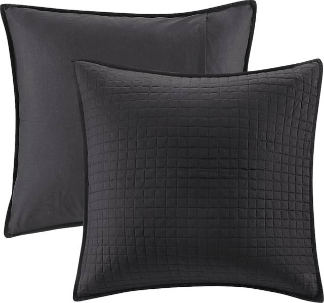 Shamilar Black 7 Pc King/California King Coverlet Set - Thumbnail - Image 4