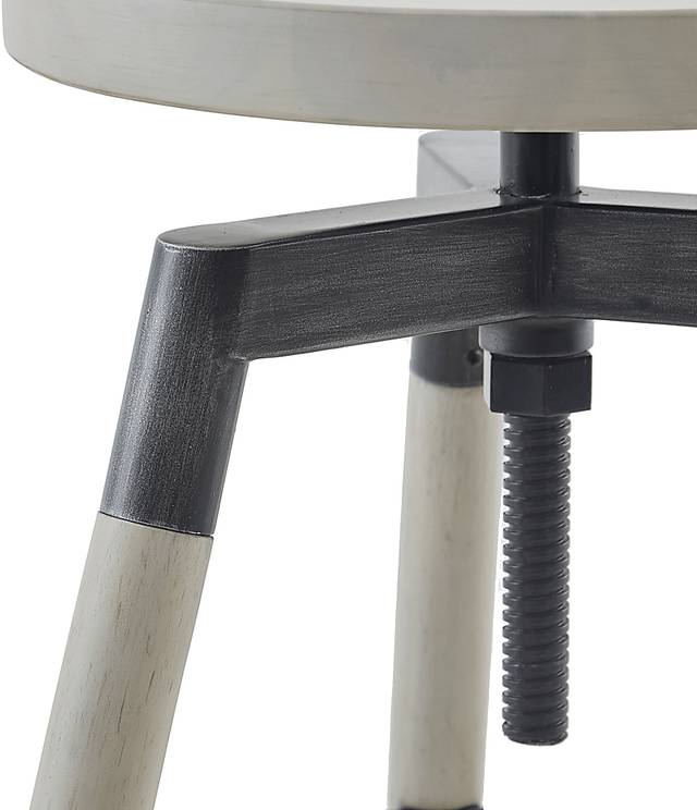 Shanemoss White Counter Height Stool - Thumbnail - Image 3