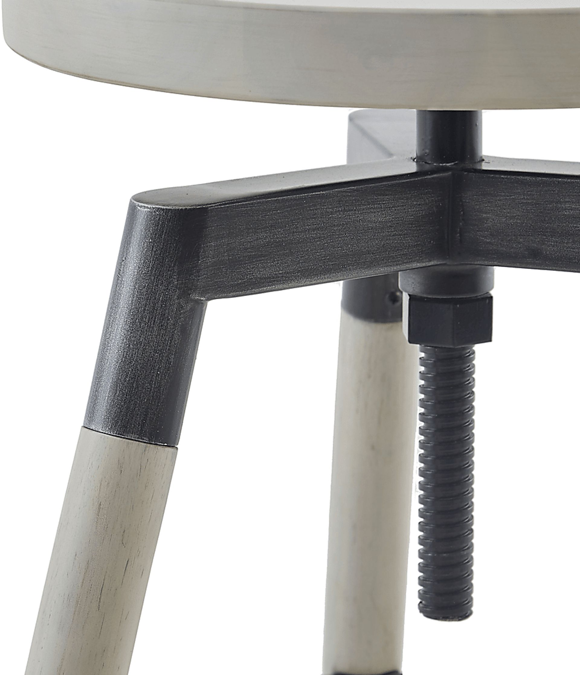 Shanemoss White Counter Height Stool - Image 3