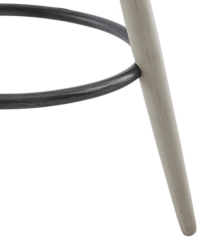 Shanemoss White Counter Height Stool - Thumbnail - Image 4