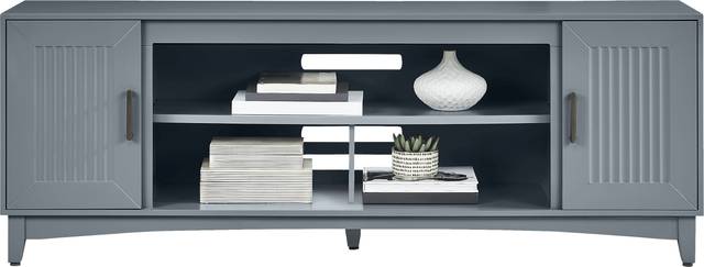 Shanewood II Blue 74 in. Console - Thumbnail - Image 2