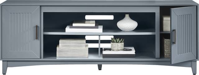 Shanewood II Blue 74 in. Console - Thumbnail - Image 3