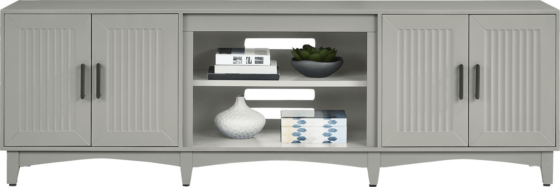 Shanewood II Gray 84 in. Console - Image 2