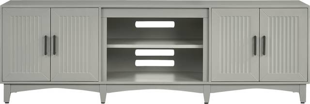 Shanewood II Gray 84 in. Console - Thumbnail - Image 1