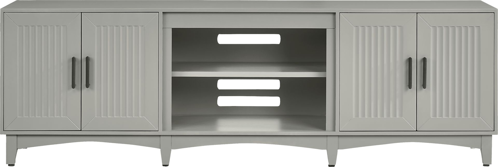Shanewood II Gray 84 in. Console - Image 1
