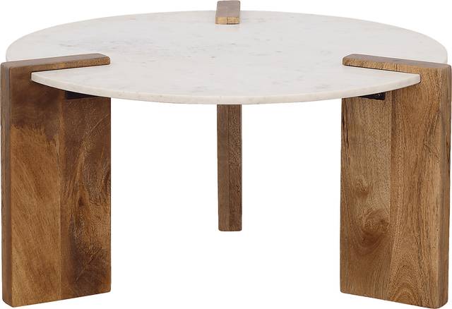 Shantivanna White Cocktail Table - Thumbnail - Image 4