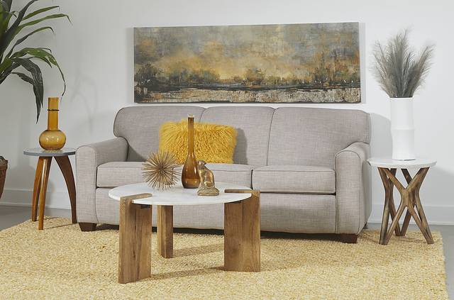 Shantivanna White Cocktail Table - Thumbnail - Image 2