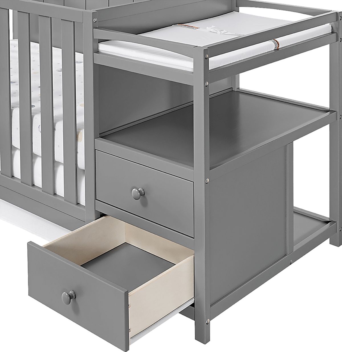 Shanton Gray Convertible Crib Rooms to Go
