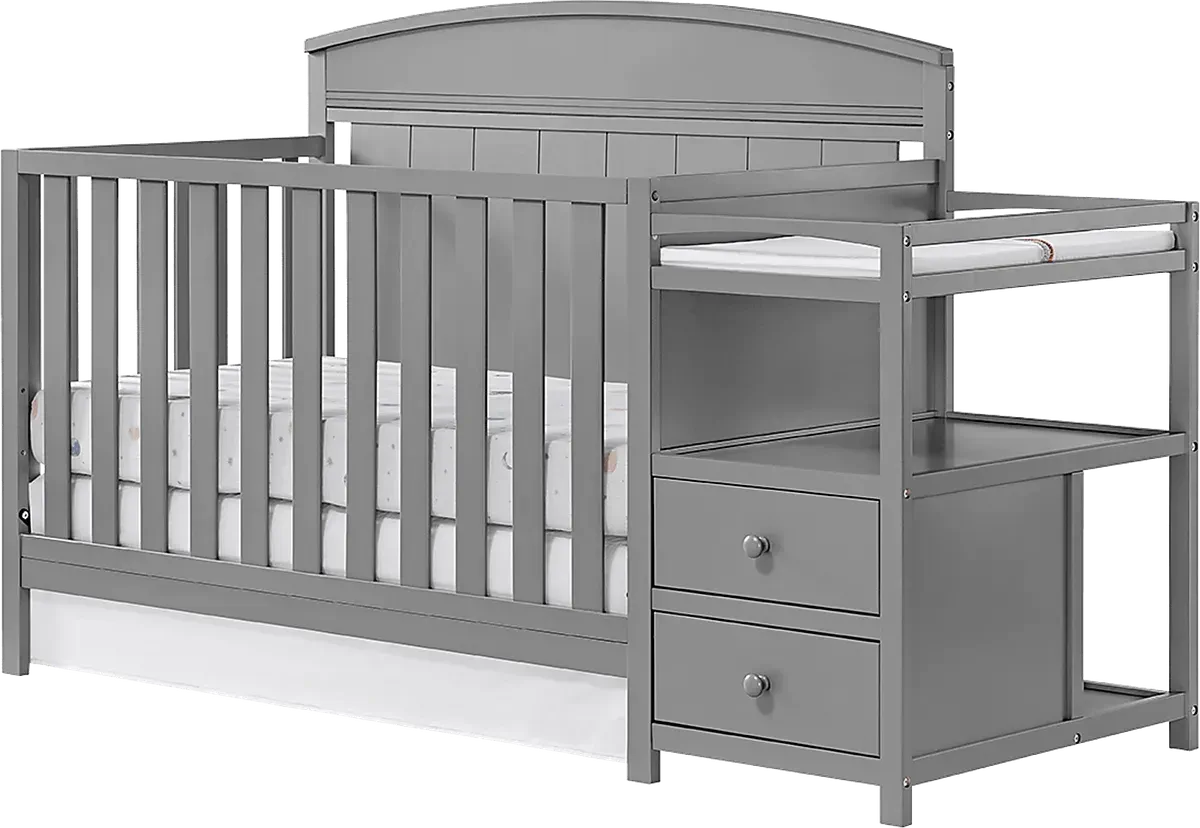 Shanton Gray Convertible Crib Rooms to Go