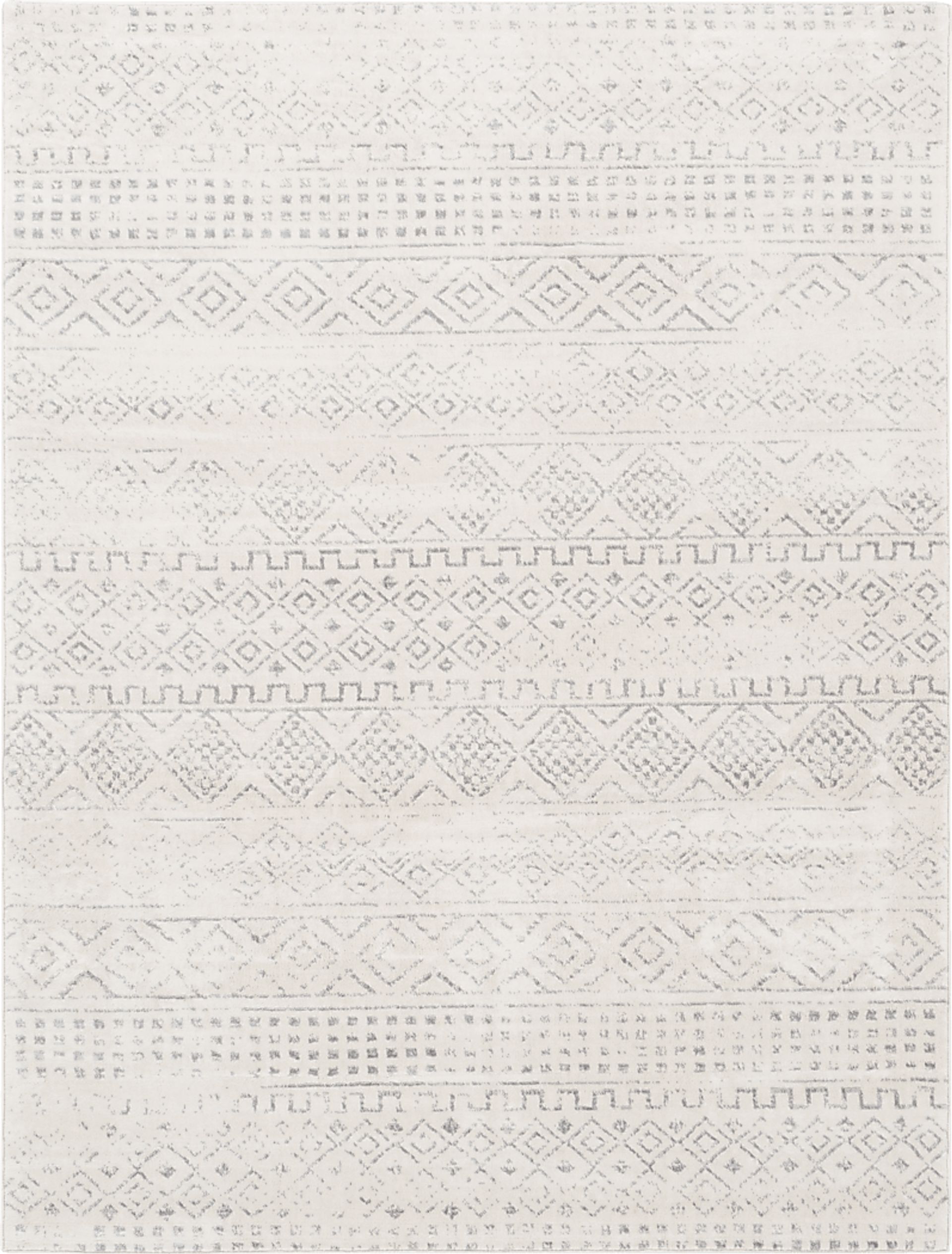 Sharease I Gray 6'7 x 9' Rug - Image 1