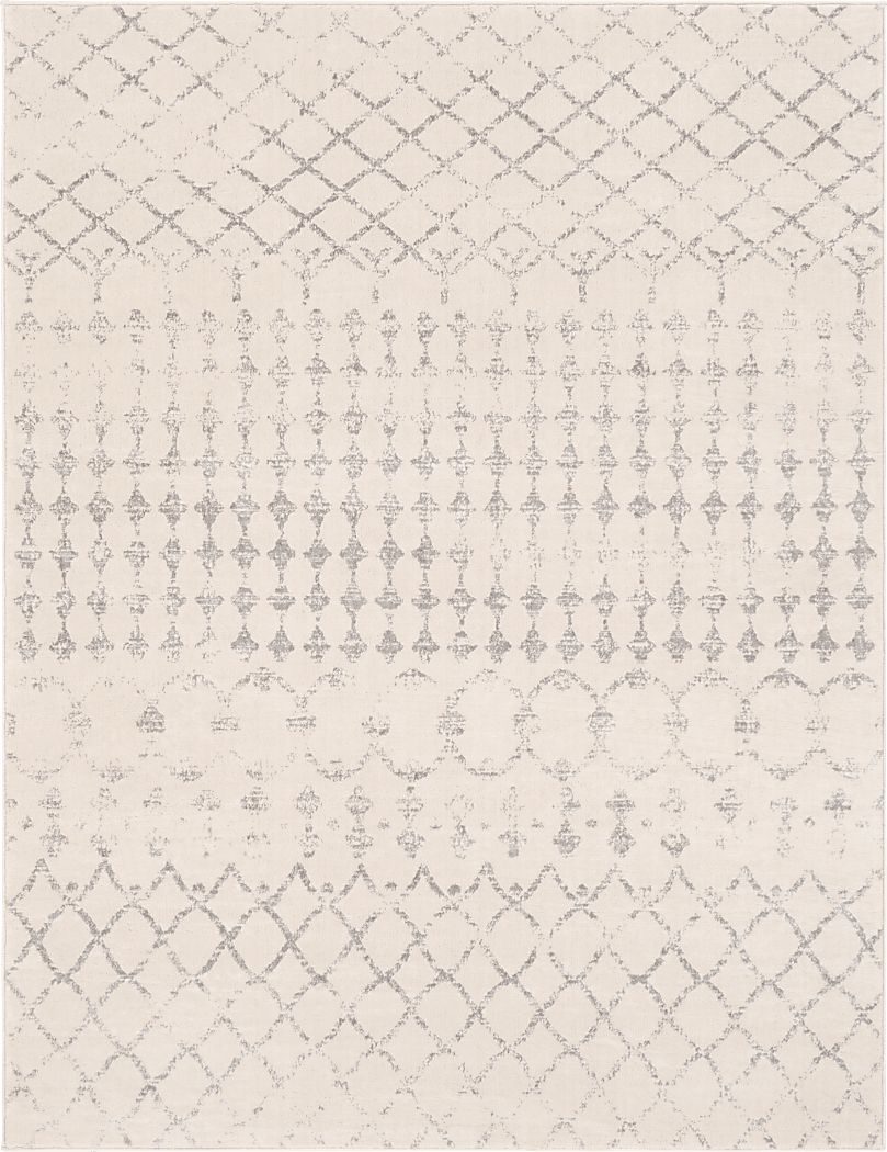 Sharease II Off-White 6'7 x 9' Rug