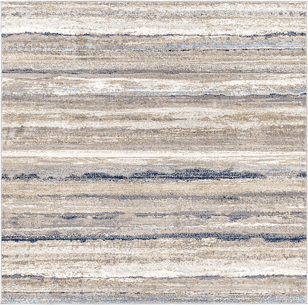 Sharease III Navy 7'10 Square Rug