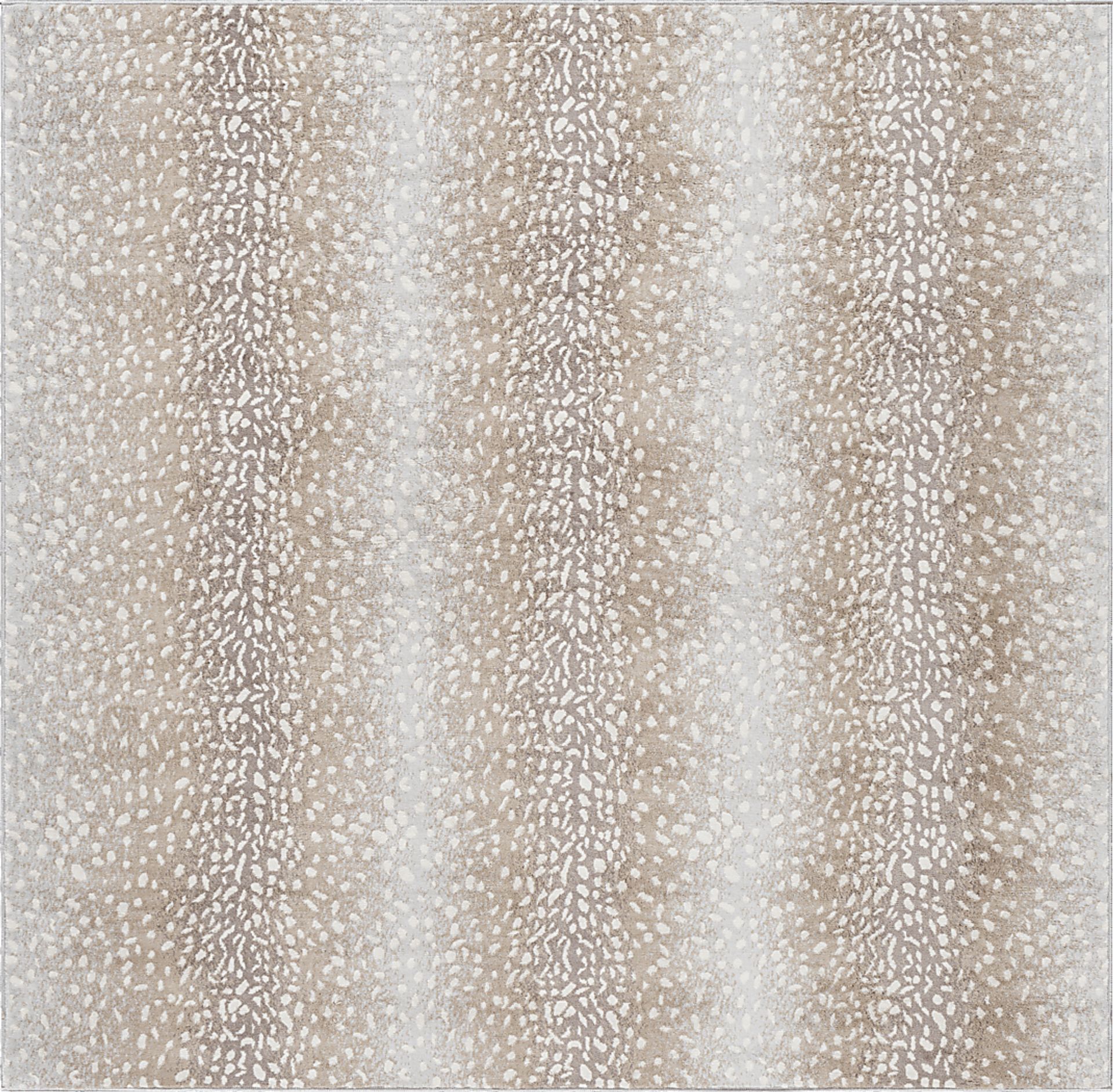 Sharease IV Tan 7'10 Square Rug - Image 1
