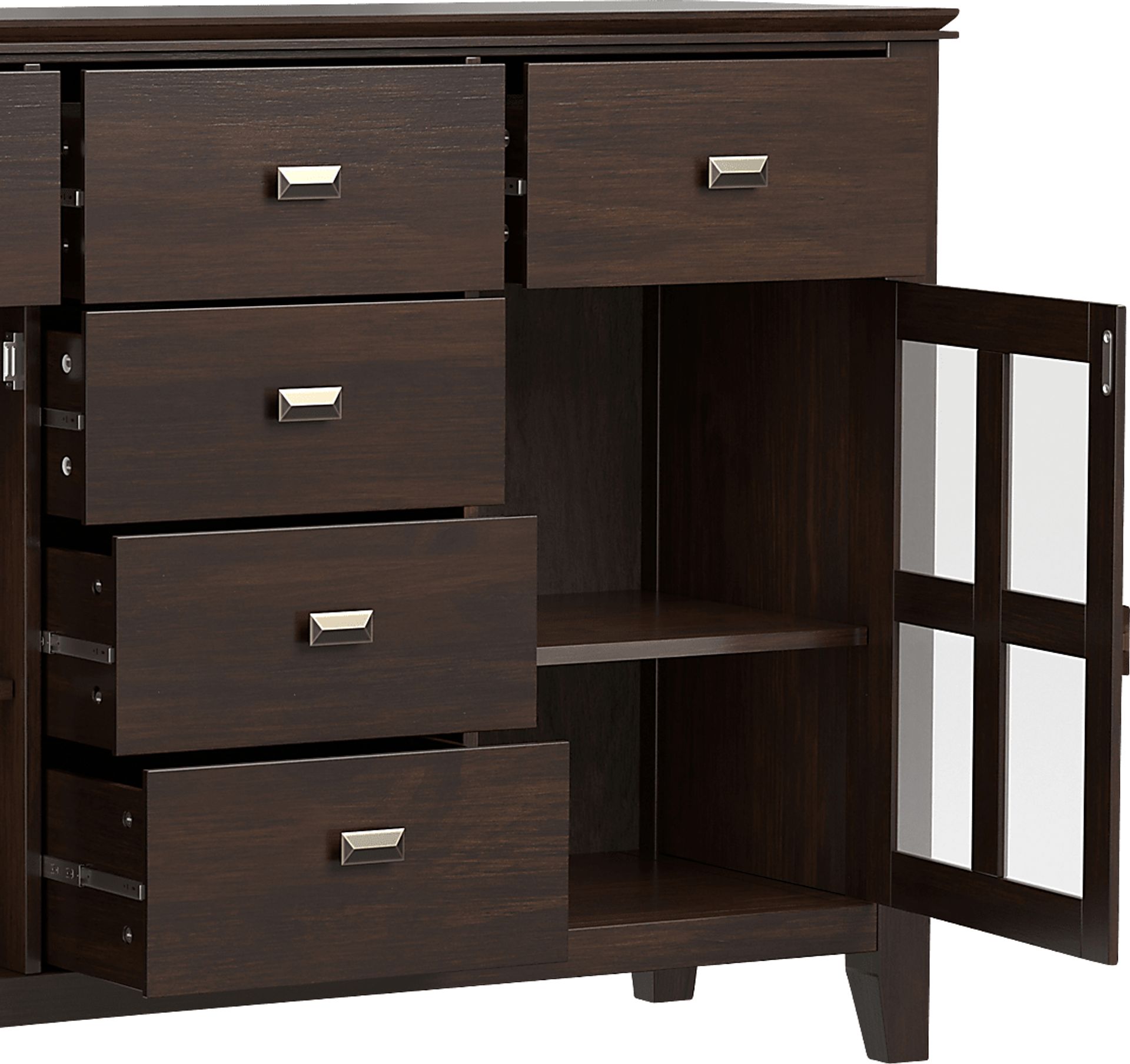 Shari Brown Sideboard - Image 6