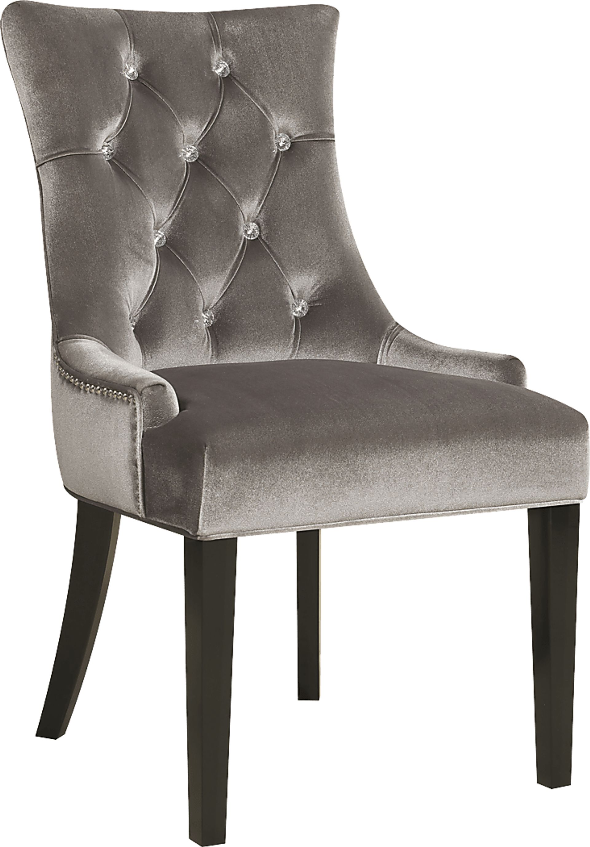Shari Chrome Dining Chair - Image 1
