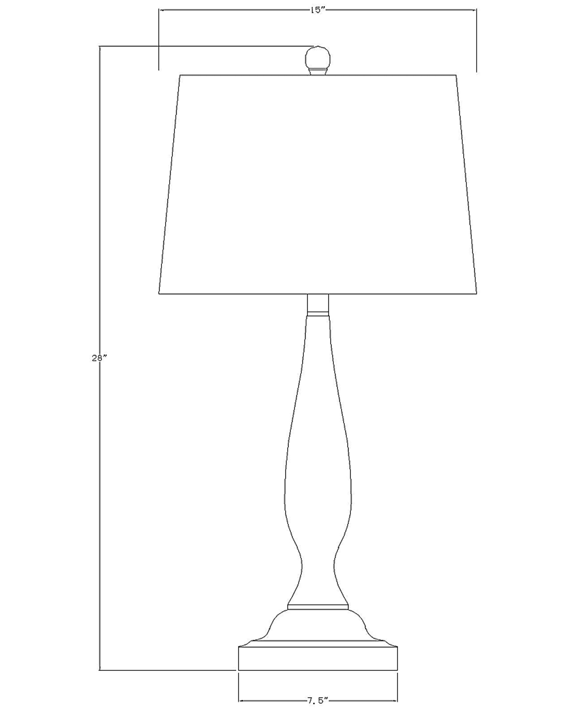 Shari Loop Brass Lamp - Image 5