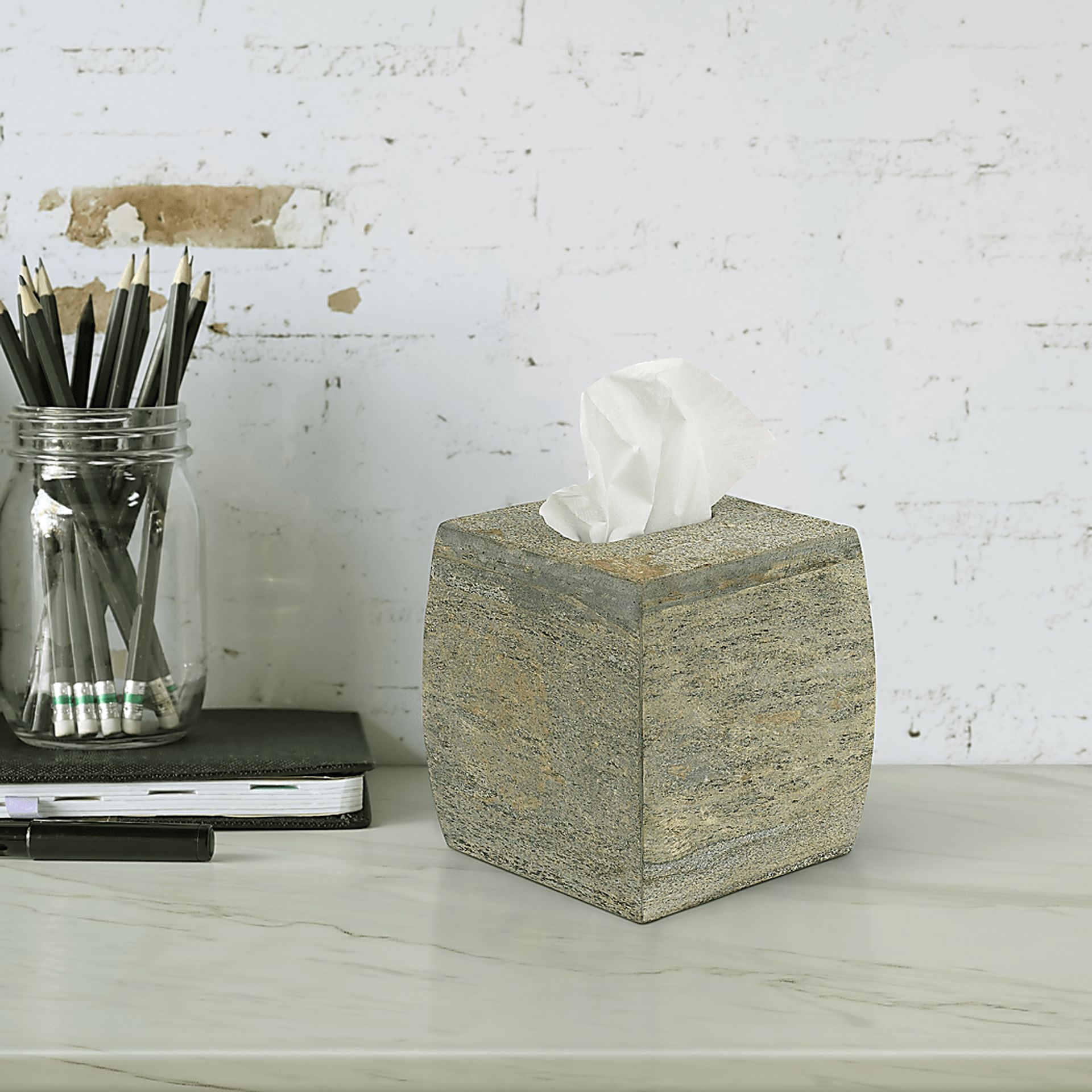 Sharondale Gray Tissue Box - Image 2