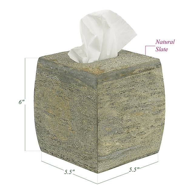 Sharondale Gray Tissue Box - Thumbnail - Image 4