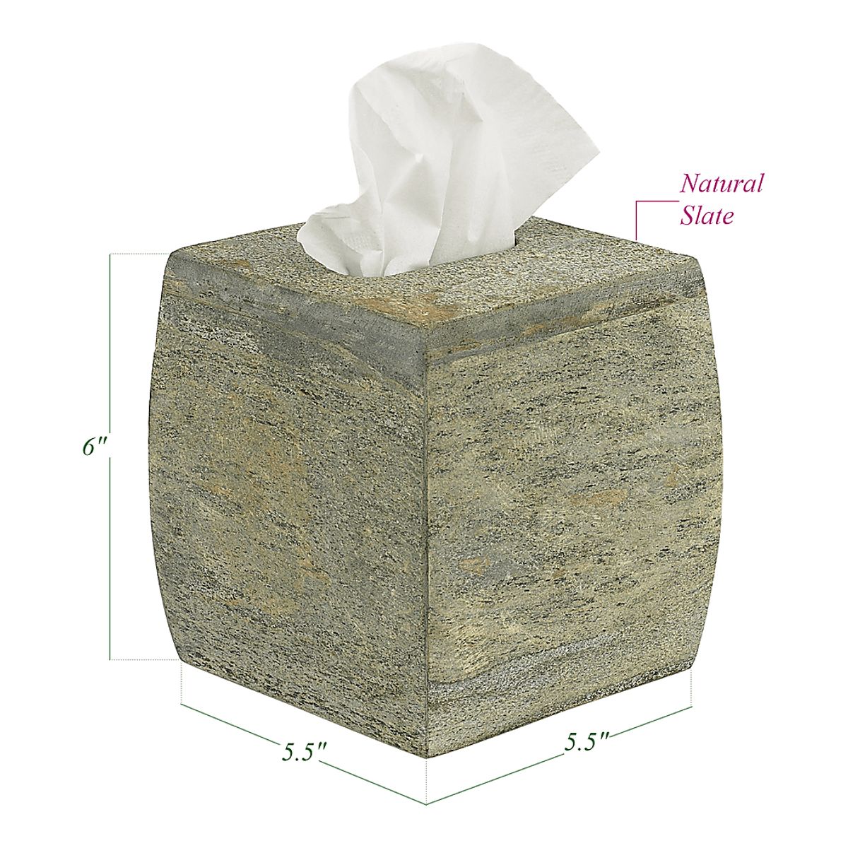 Sharondale Gray Tissue Box | Rooms to Go
