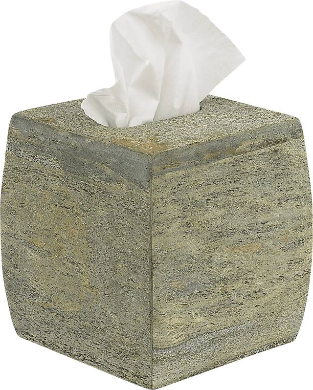 Sharondale Gray Tissue Box - Thumbnail - Image 1