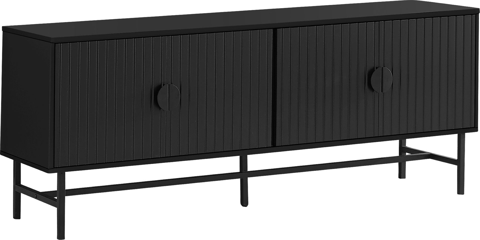 Sharonwood Black 60 in. Console - Image 1
