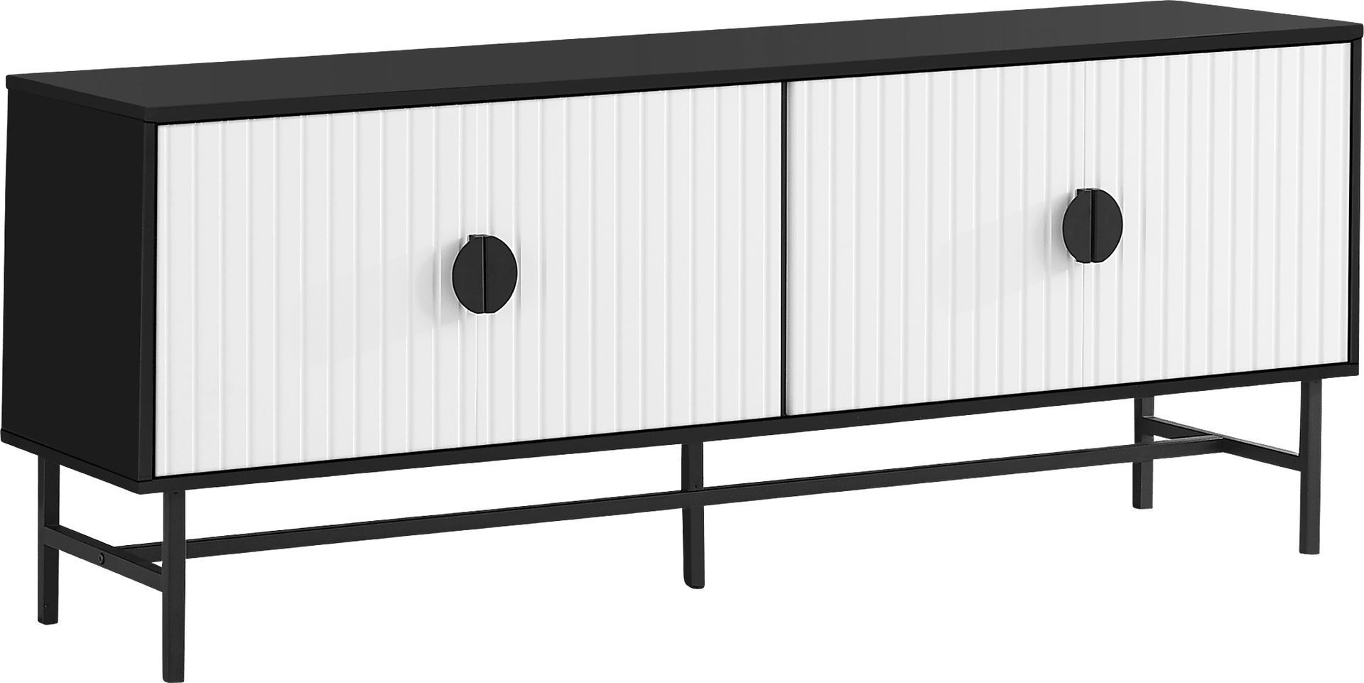 Sharonwood White 60 in. Console - Image 1