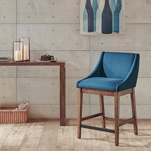 Sharpbill Blue Counter Height Stool - Thumbnail - Image 7