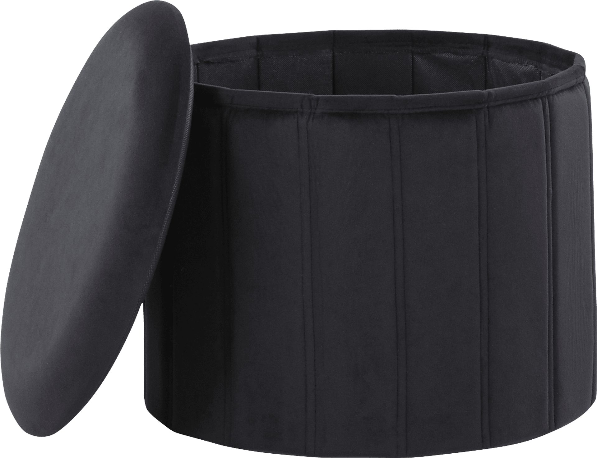 Sharynwood Black Storage Ottoman - Image 6
