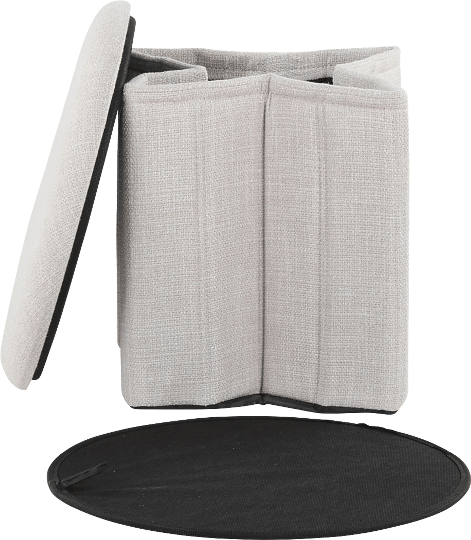 Sharynwood Cream Storage Ottoman - Image 8
