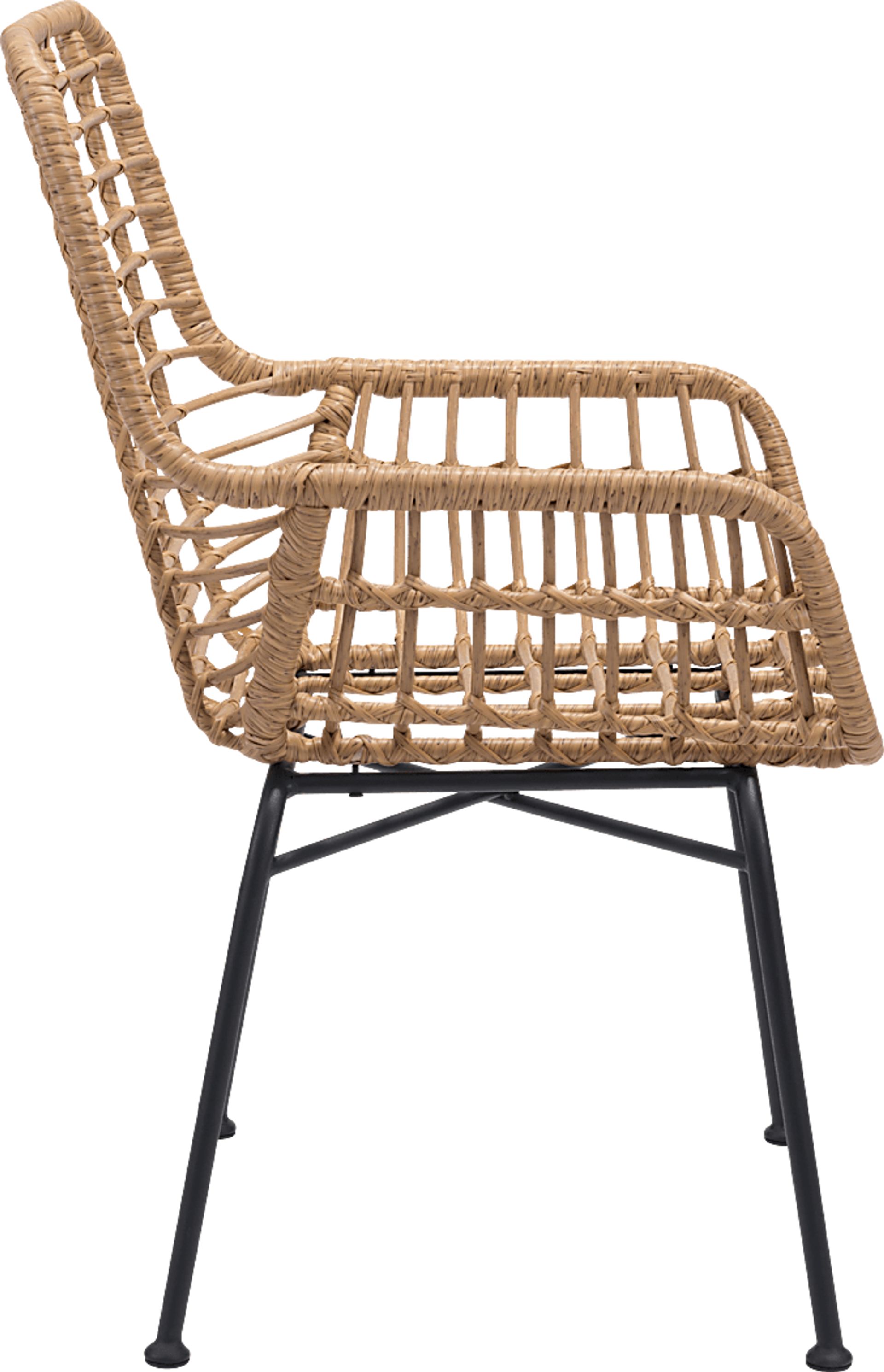 Shatner Brown Side Chair, Set of 2 - Image 3