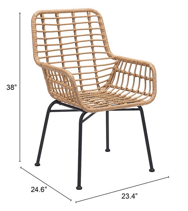 Shatner Brown Side Chair, Set of 2 - Thumbnail - Image 6