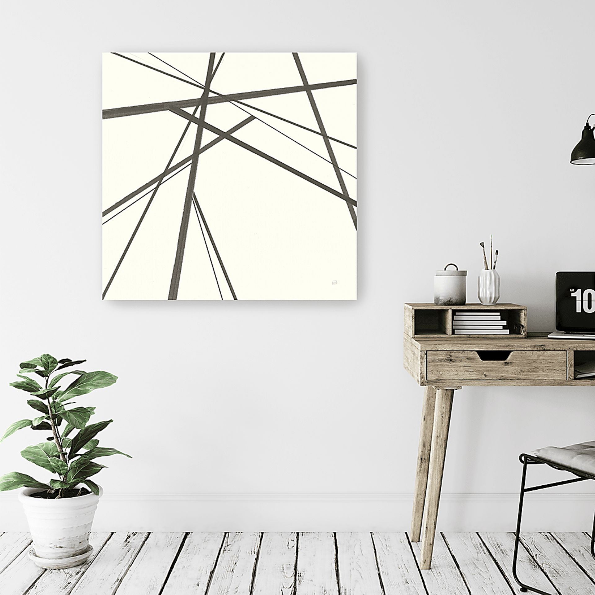 Shattered Vision White Artwork - Image 3