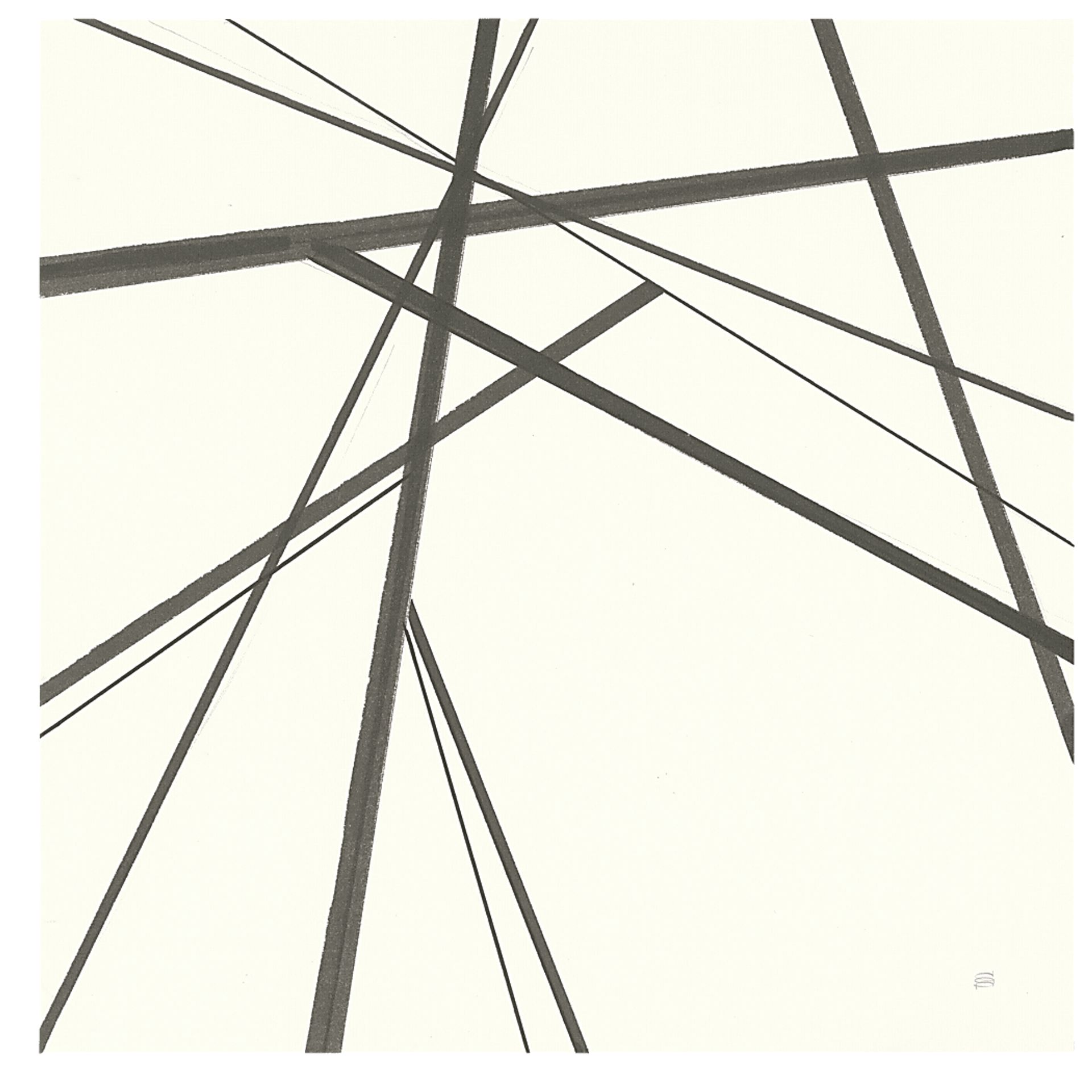 Shattered Vision White Artwork - Image 1