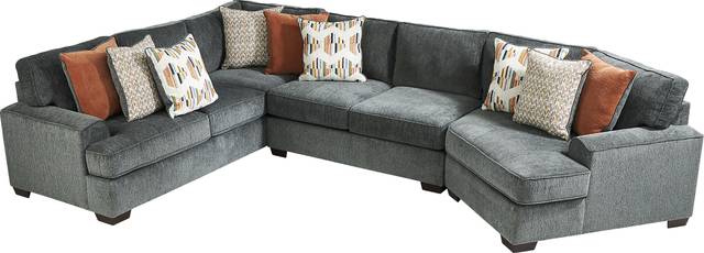 Shaunan Slate 3 Pc Sectional - Thumbnail - Image 3