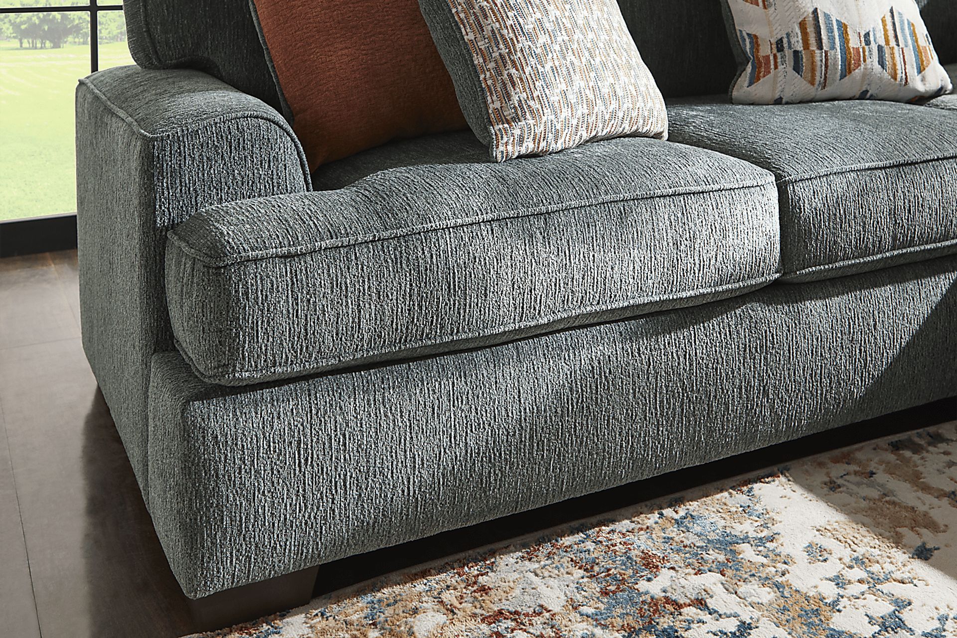 Shaunan Slate 3 Pc Sectional - Image 4