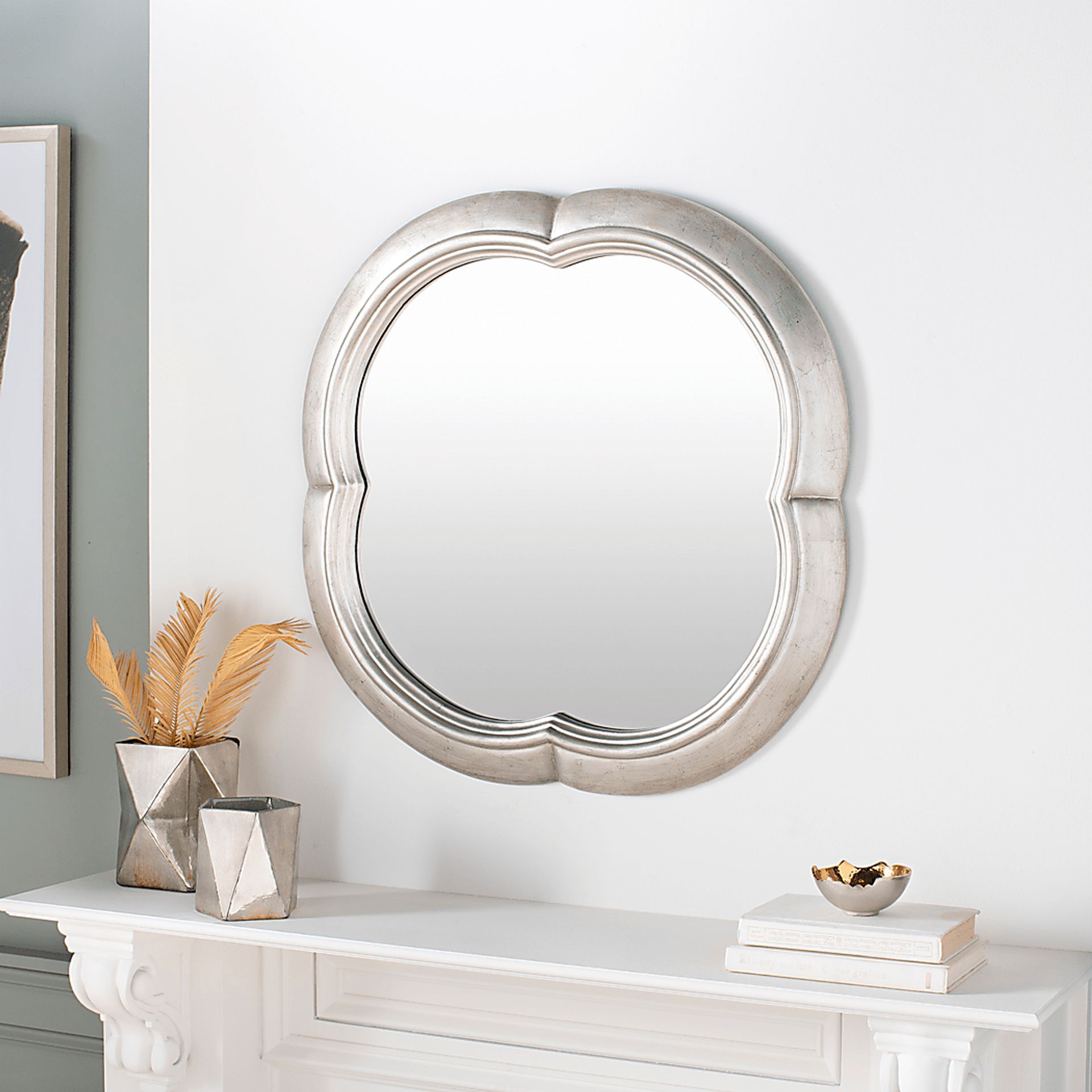 Shavelle Silver Mirror - Image 2