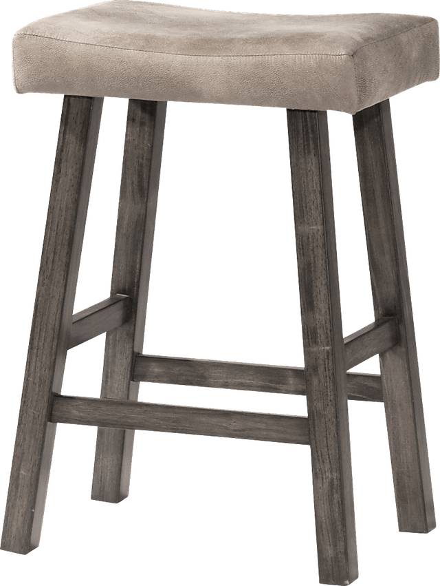 Shaylah Gray Counter Height Stool - Thumbnail - Image 2
