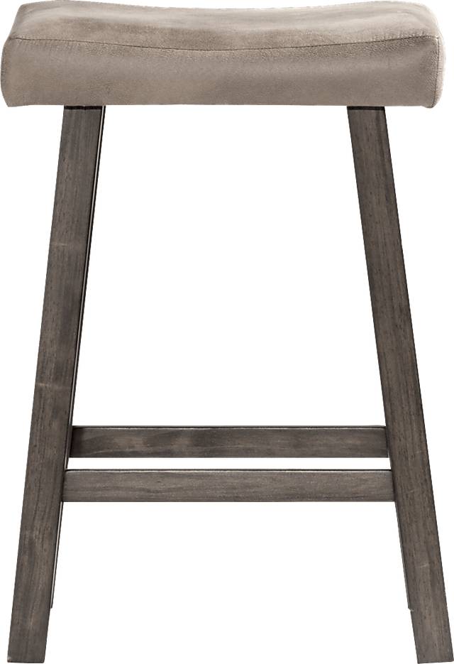 Shaylah Gray Counter Height Stool - Thumbnail - Image 3