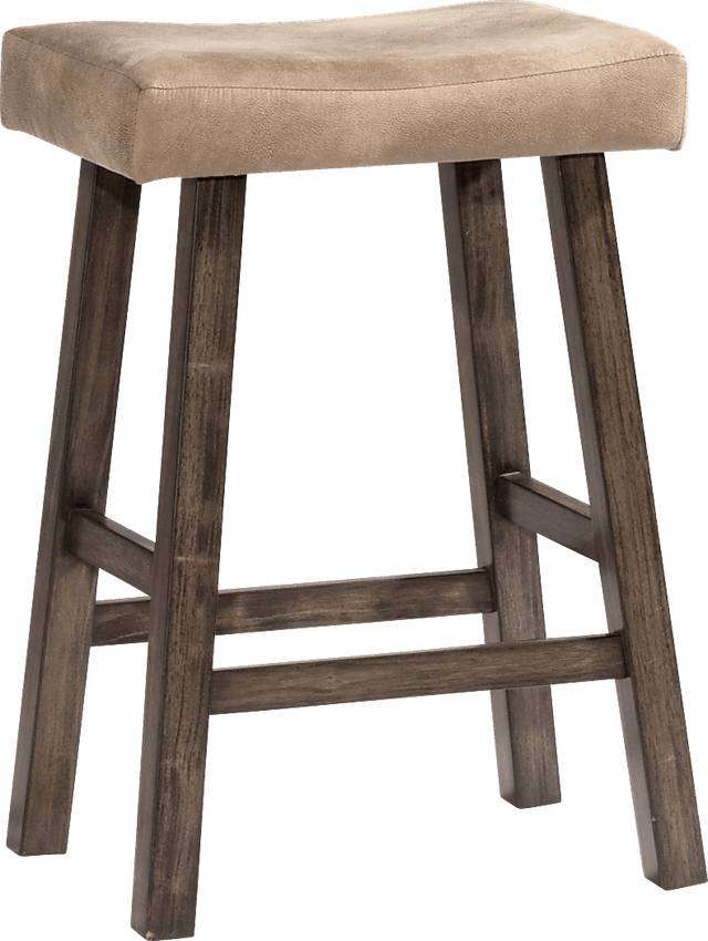 Shaylah Gray Counter Height Stool - Thumbnail - Image 1