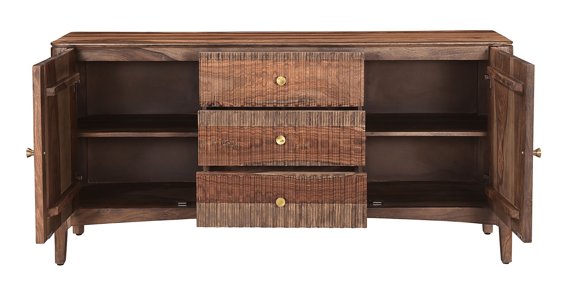 Shaywin Brown 63 in. Credenza - Image 3