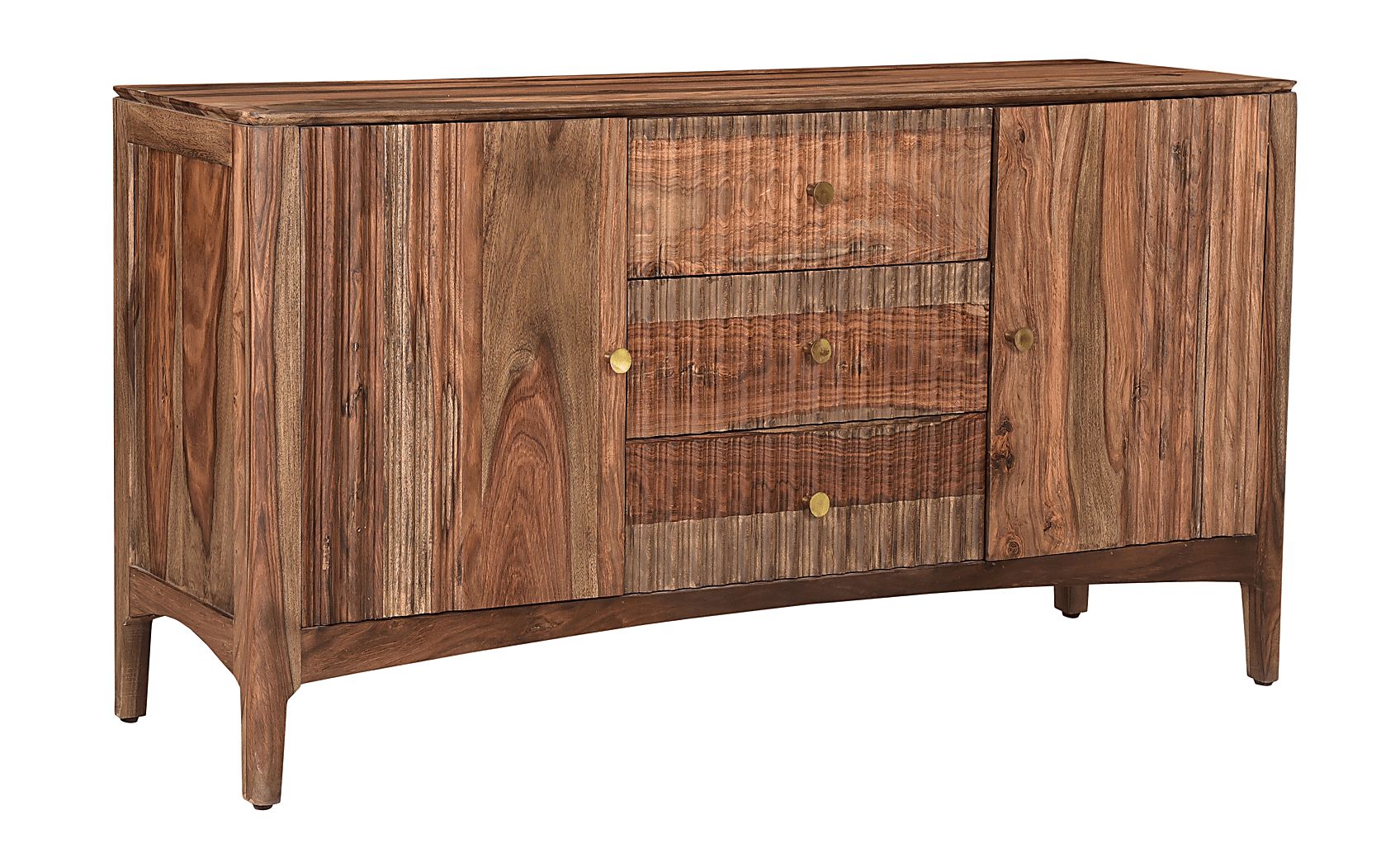 Shaywin Brown 63 in. Credenza