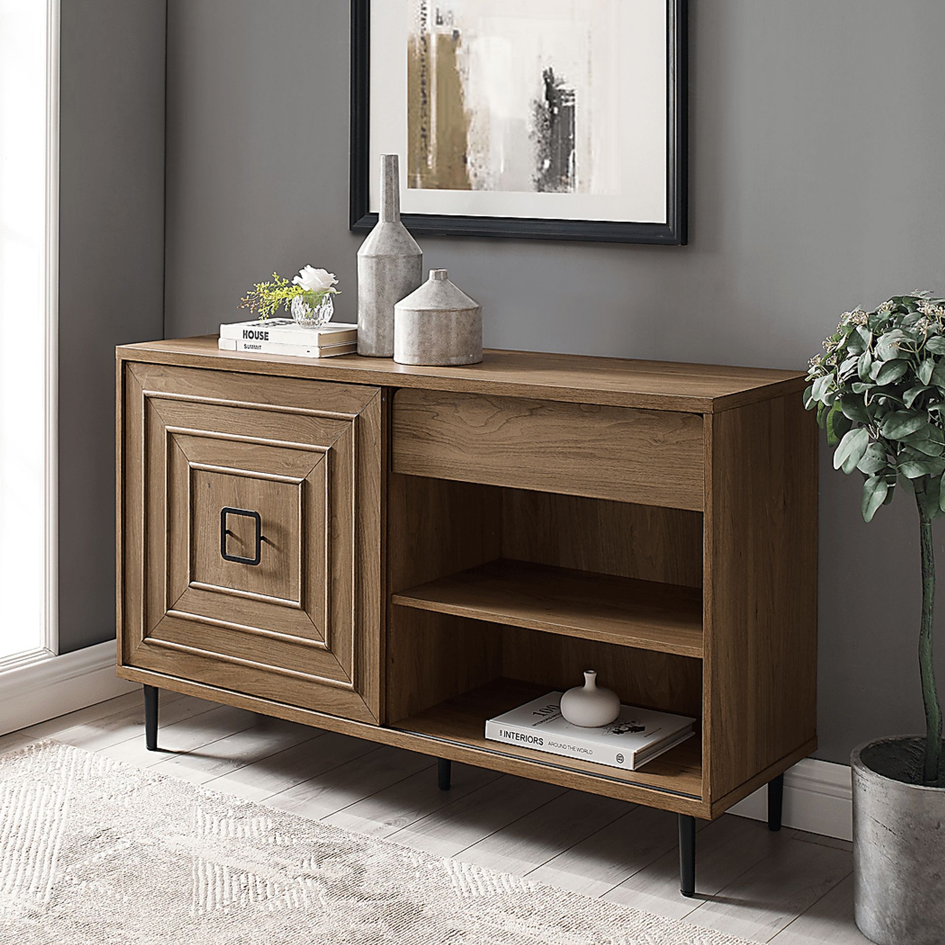 Sheafe Oak Sideboard - Image 4