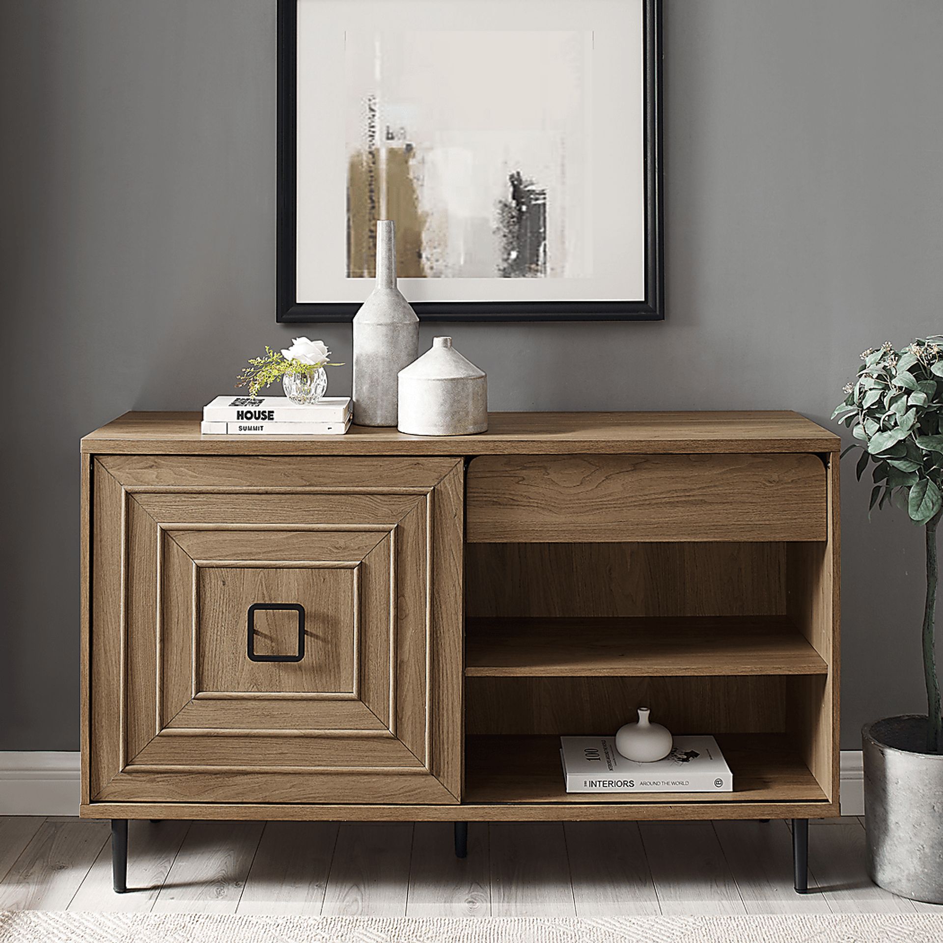 Sheafe Oak Sideboard - Image 5