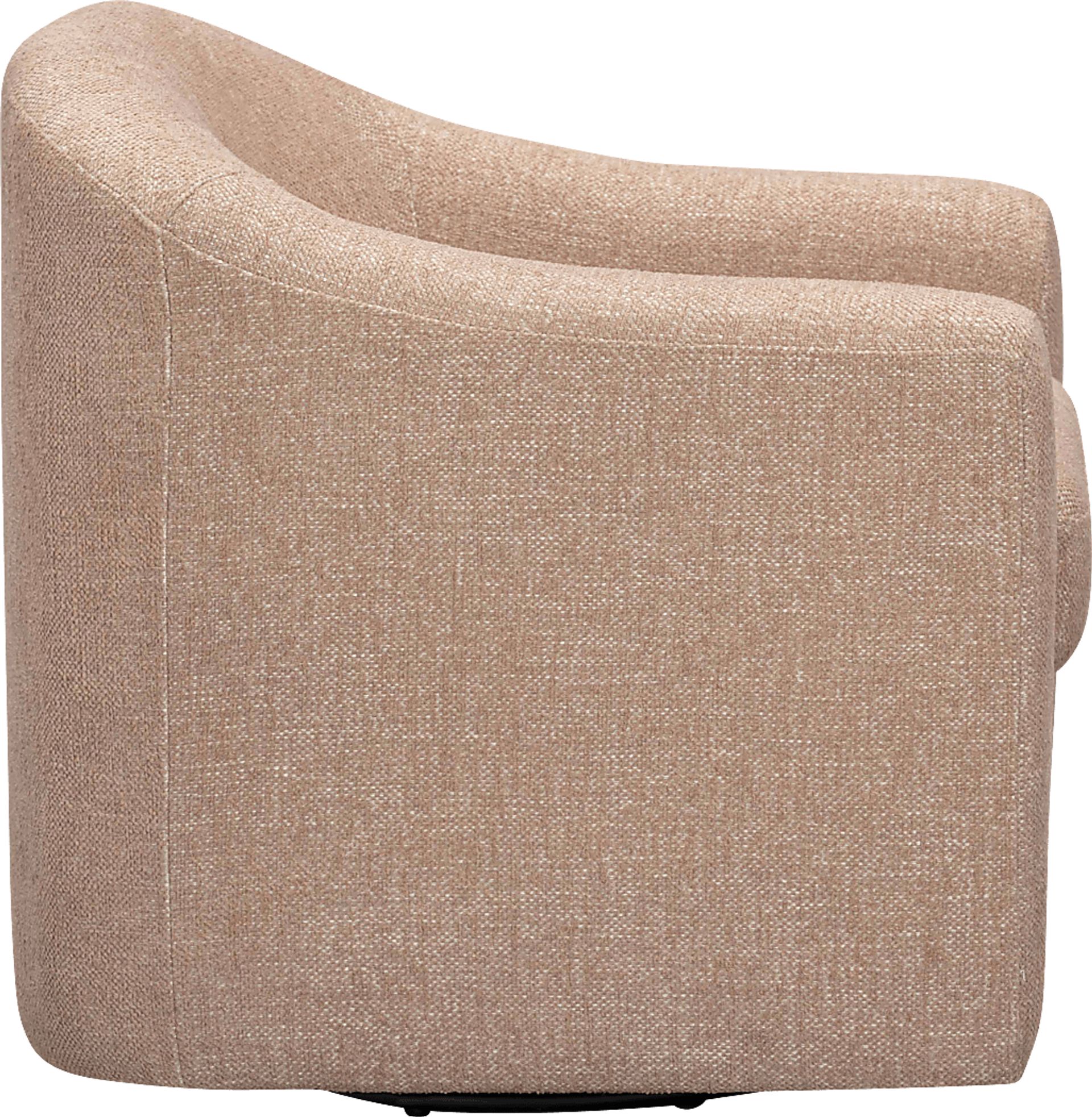 Shealynn Blush Swivel Accent Chair - Image 4