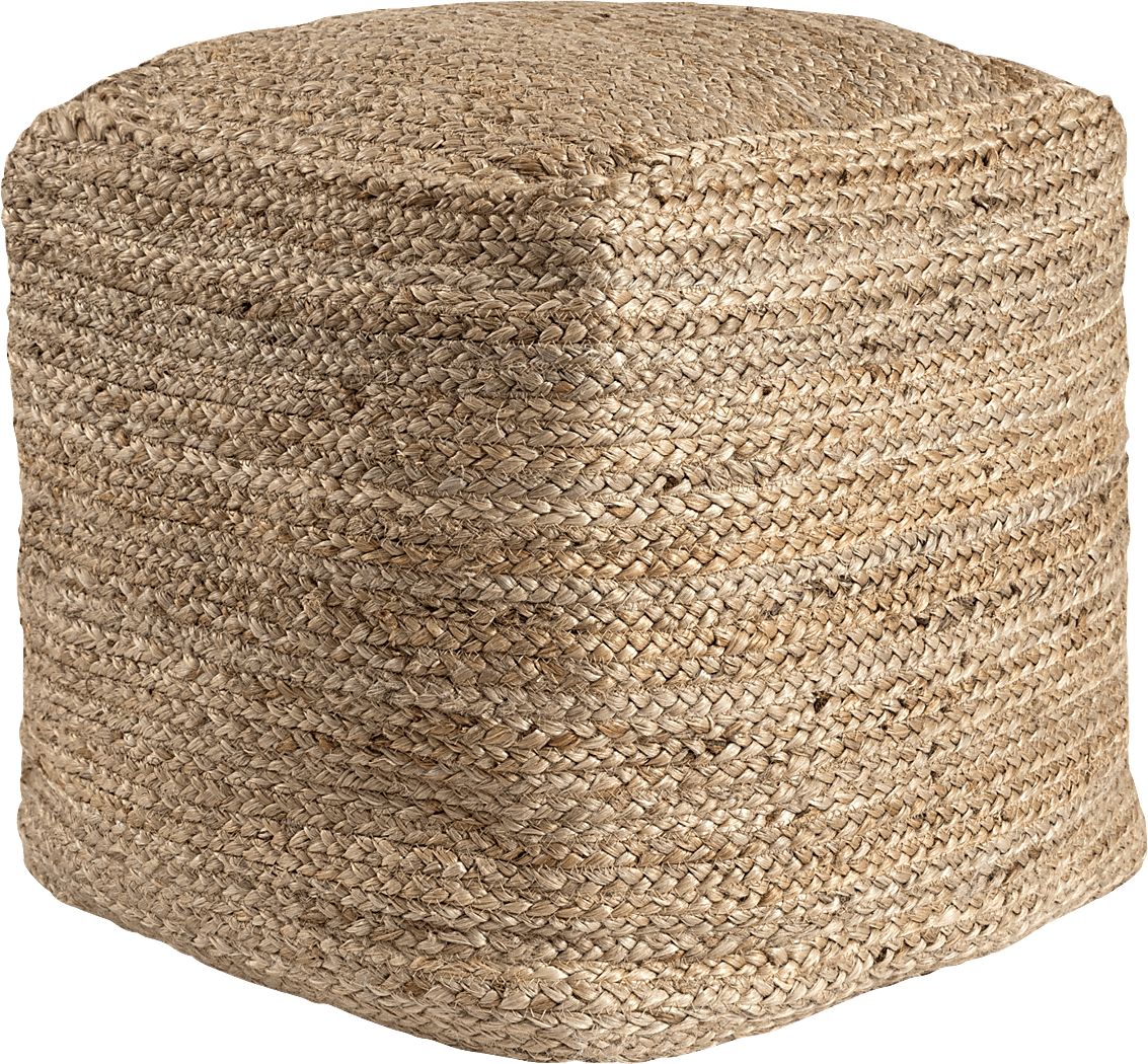 Shedya Natural Pouf