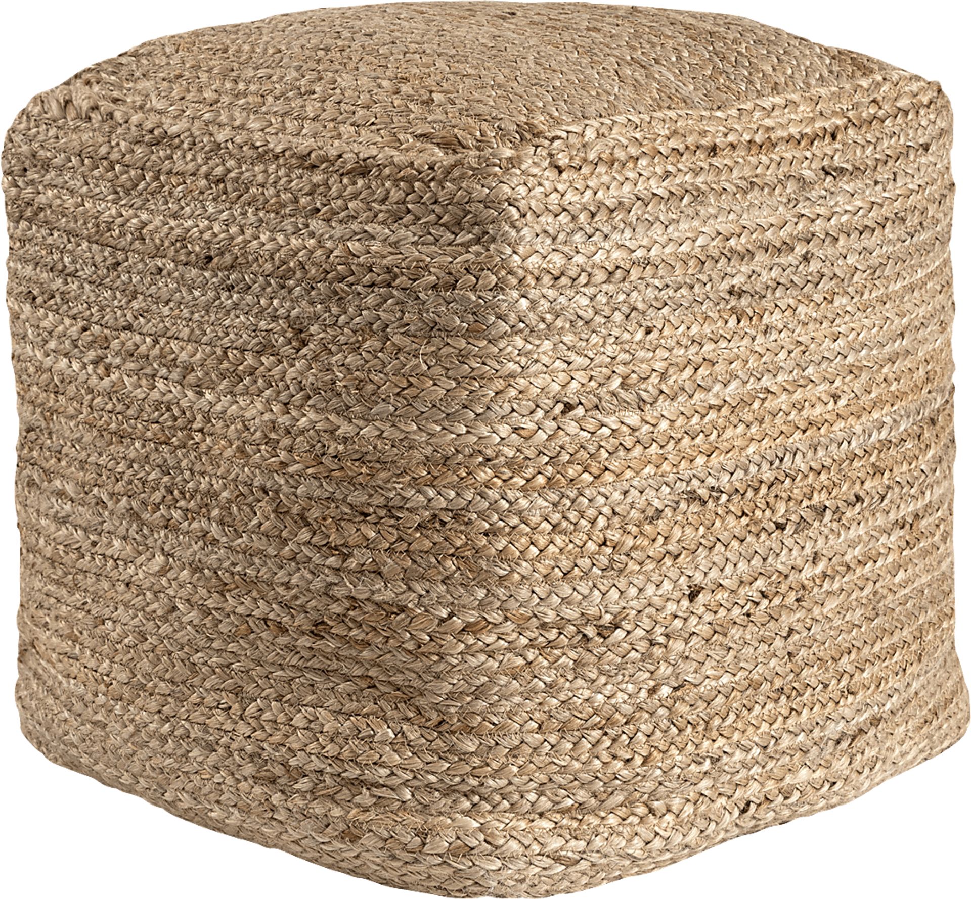 Shedya Natural Pouf - Image 1